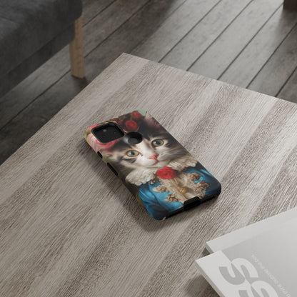 Rococo Cat Tough Phone Cases (A Kitten)