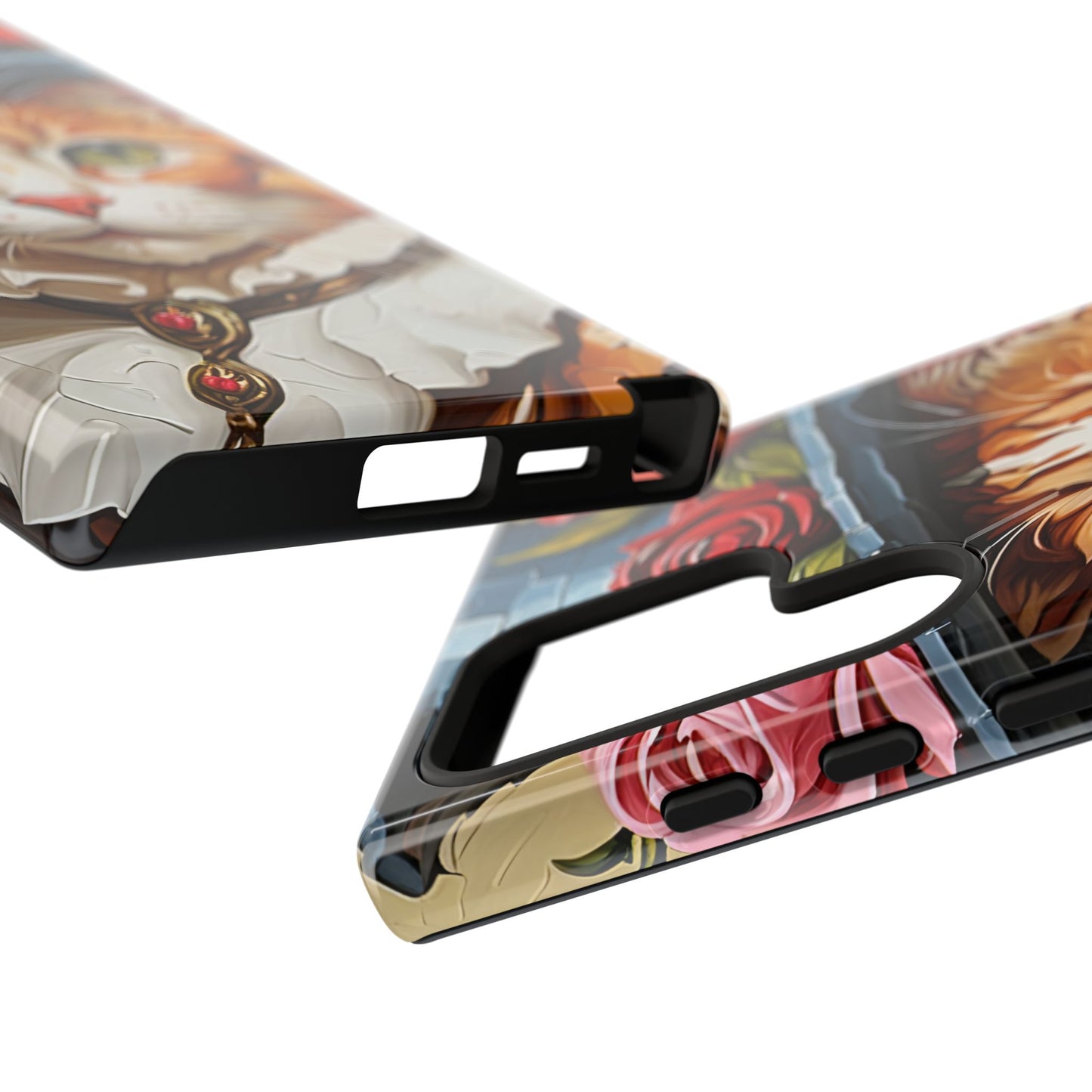 Oil Painting Cat Tough Phone Cases (A Gentleman)