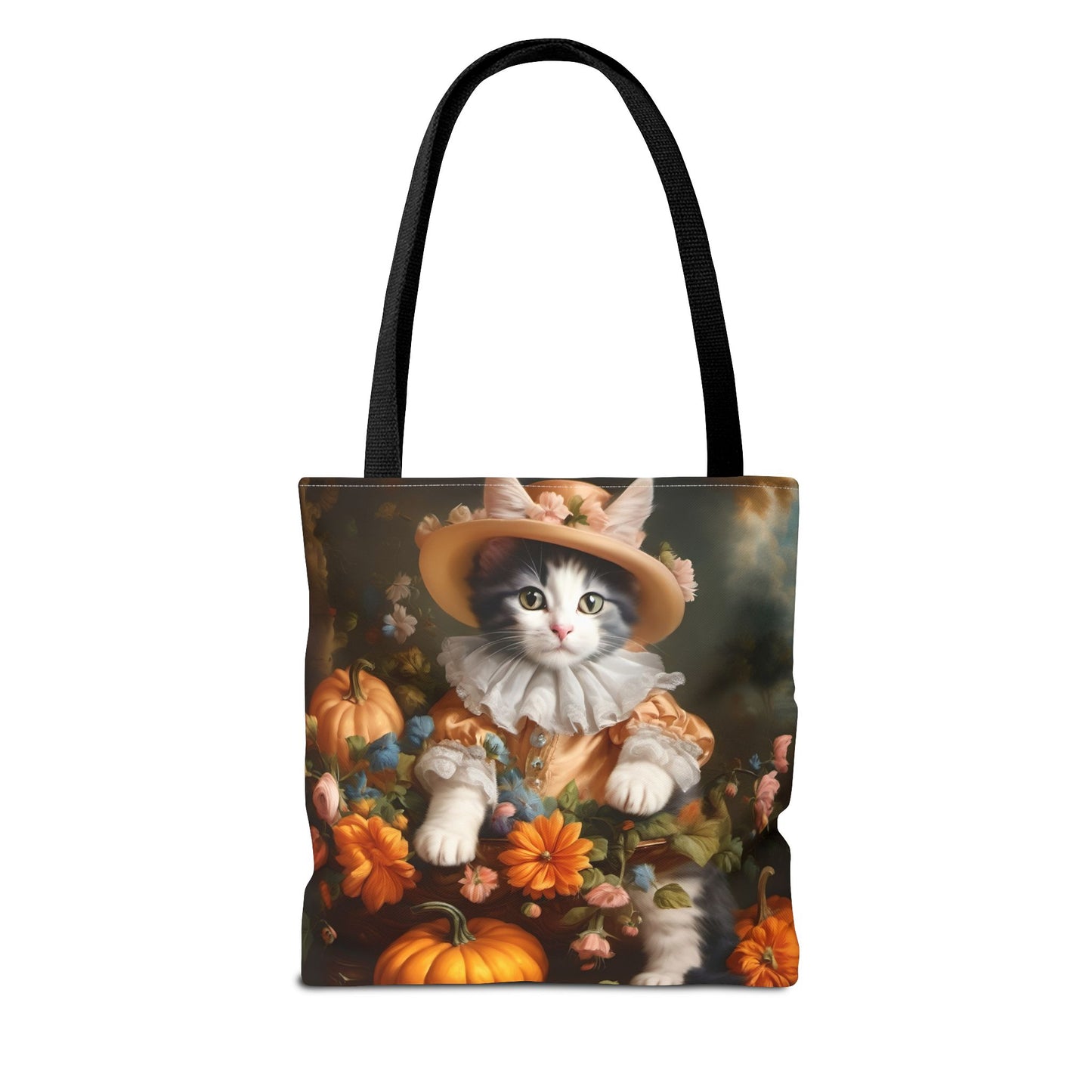 Halloween Rococo Kitten Tote