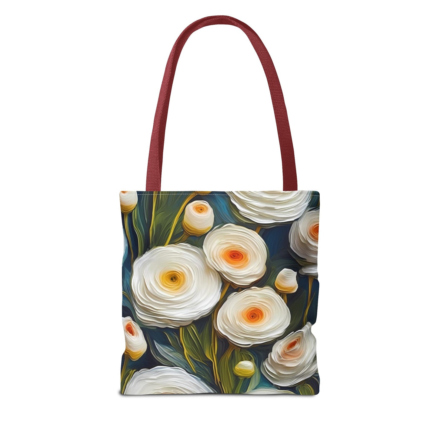 Vincent Van Gogh inspired White Ranunculus Tote Bag