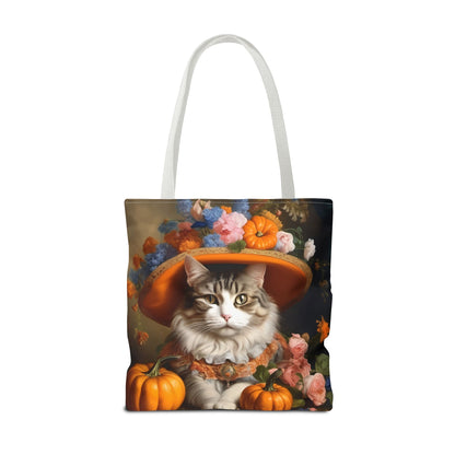 Halloween Rococo Cat Tote