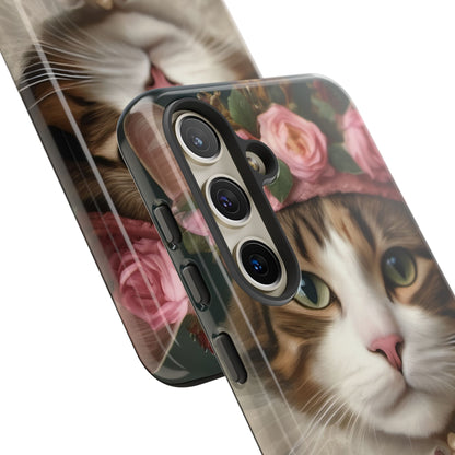 Rococo Cat Tough Phone Cases (A Queen)