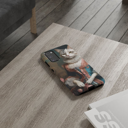Rococo Cat Tough Phone Cases (A Queen 3)