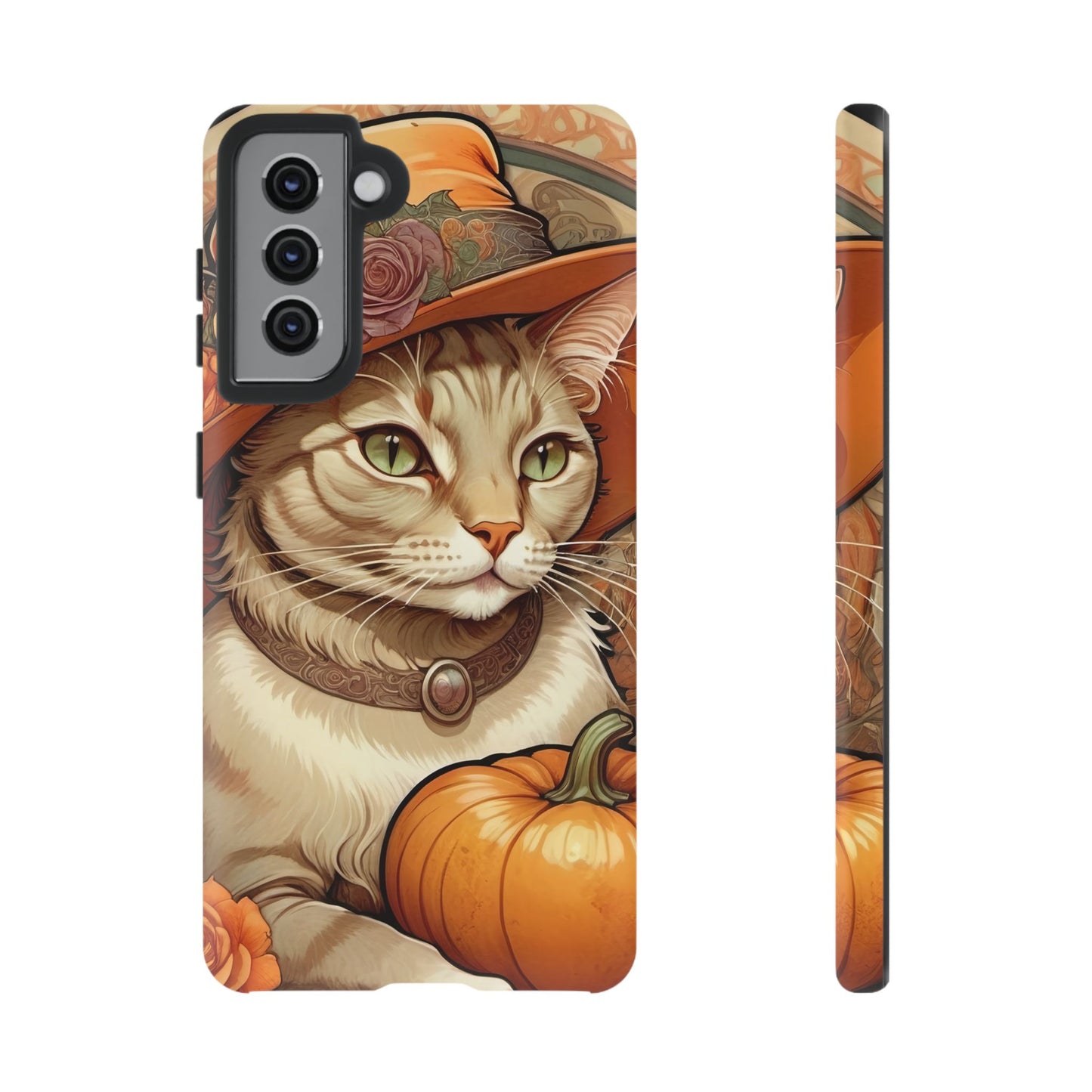 Halloween Alphonse Mucha Tough Phone Cases