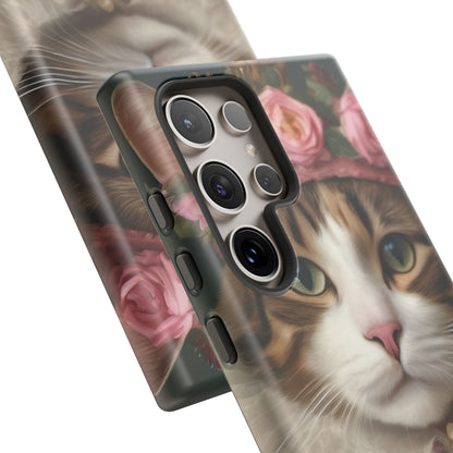 Rococo Cat Tough Phone Cases (A Queen)