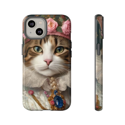 Rococo Cat Tough Phone Cases (A Queen)