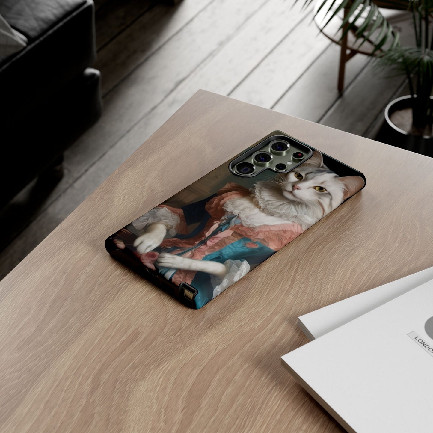 Rococo Cat Tough Phone Cases (A Queen 3)