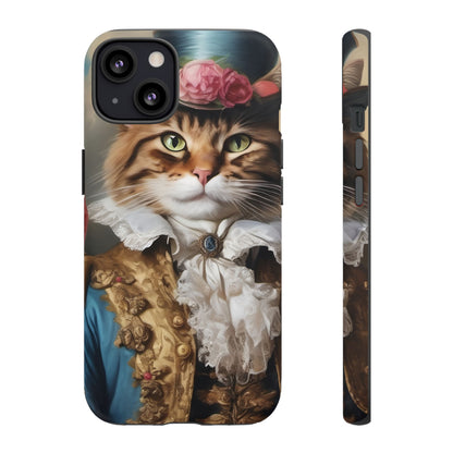 Rococo Cat Tough Phone Cases (A Gentleman)