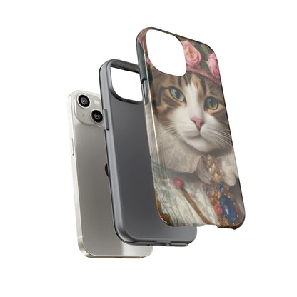 Rococo Cat Tough Phone Cases (A Queen)