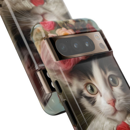 Rococo Cat Tough Phone Cases (A Kitten)