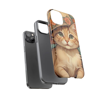 Alphonse Mucha Tough Phone Cases (A kitten)