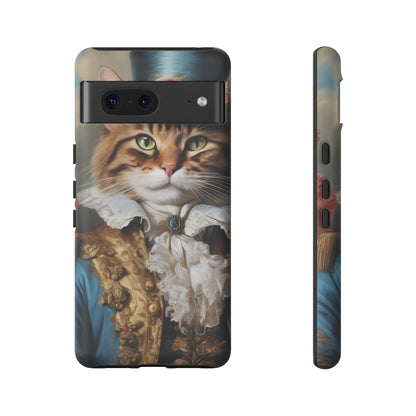 Rococo Cat Tough Phone Cases (A Gentleman)