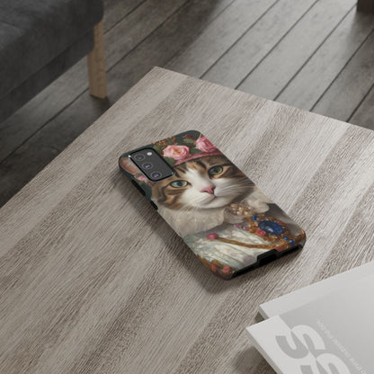 Rococo Cat Tough Phone Cases (A Queen)