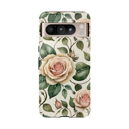 Watercolor Large Roses Tough Cases 2