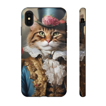 Rococo Cat Tough Phone Cases (A Gentleman)