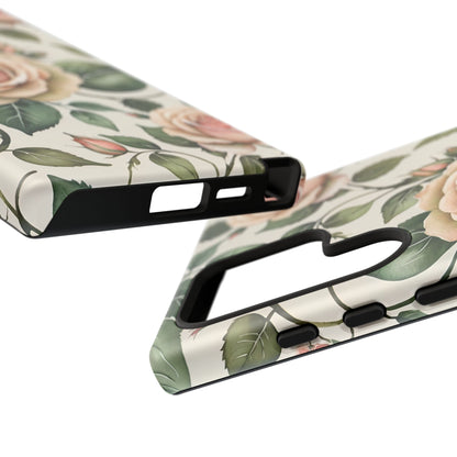 Watercolor Large Roses Tough Cases 2