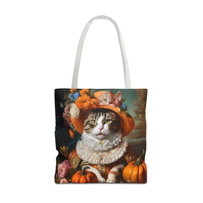 Halloween Rococo Cat Tote