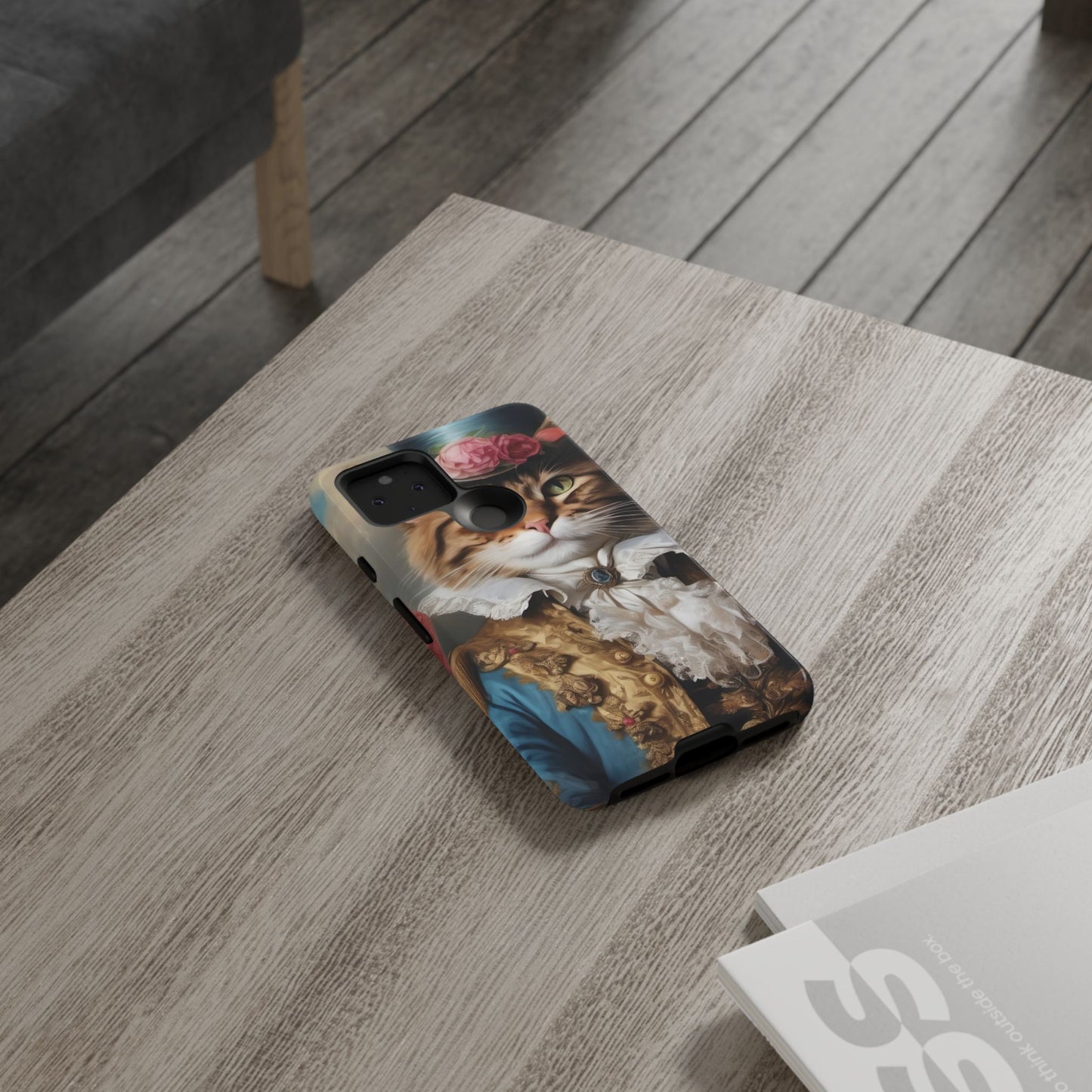Rococo Cat Tough Phone Cases (A Gentleman)