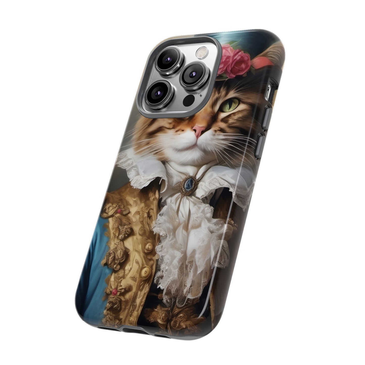 Rococo Cat Tough Phone Cases (A Gentleman)