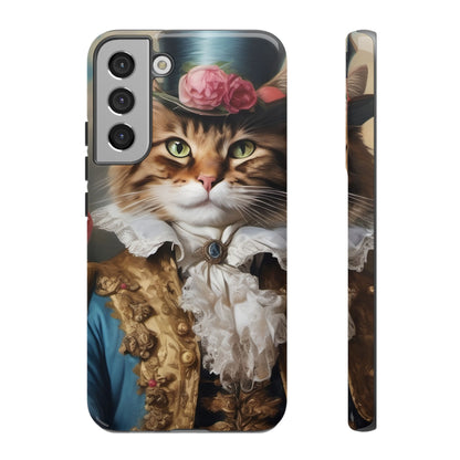 Rococo Cat Tough Phone Cases (A Gentleman)