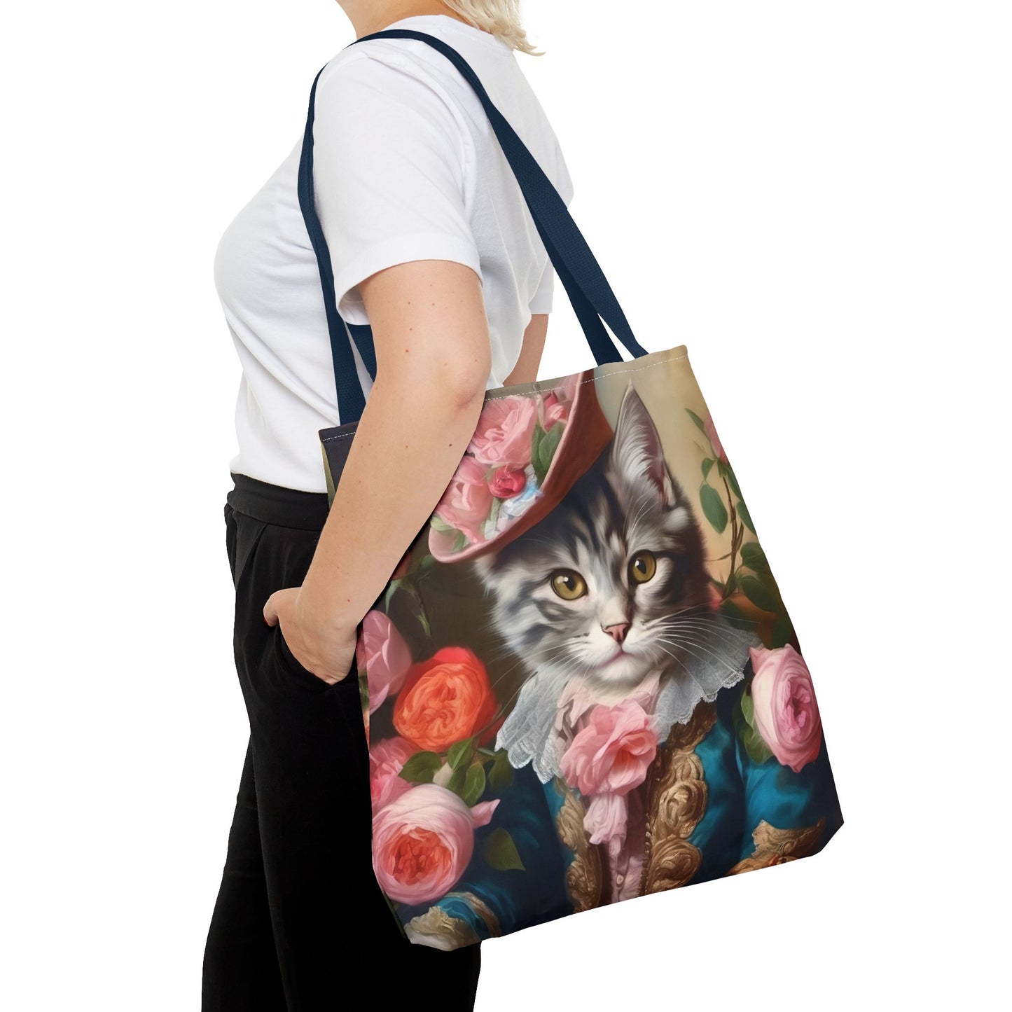 Rococo Cat Tote (A Kitten)