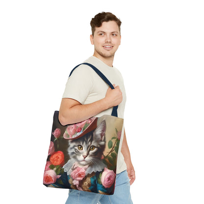 Rococo Cat Tote (A Kitten)