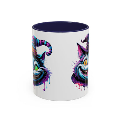 Halloween Cheshire Cat Coffee Mug (11, 15oz)