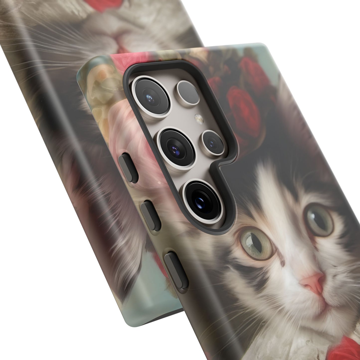Rococo Cat Tough Phone Cases (A Kitten)