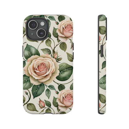 Watercolor Large Roses Tough Cases 2