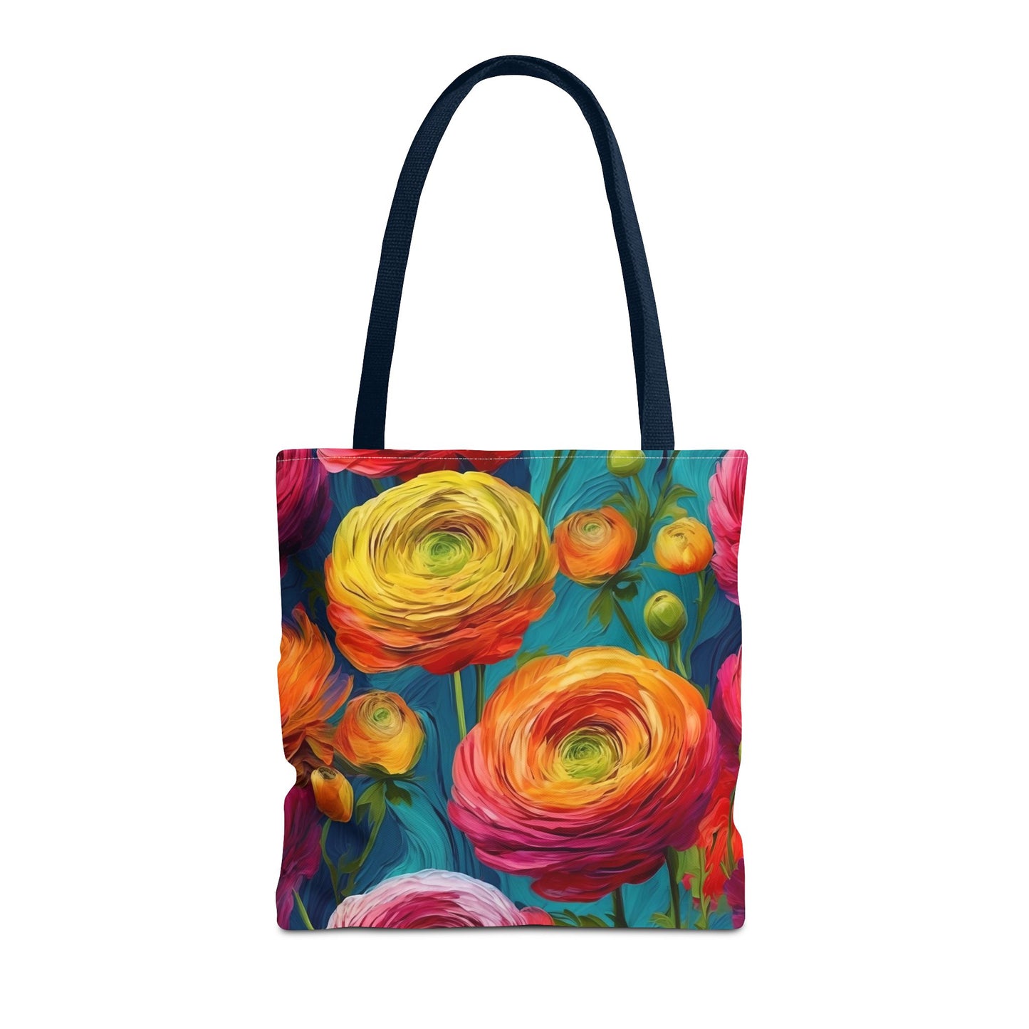 Vincent Van Gogh inspired Colorful Anemones Tote Bag 2