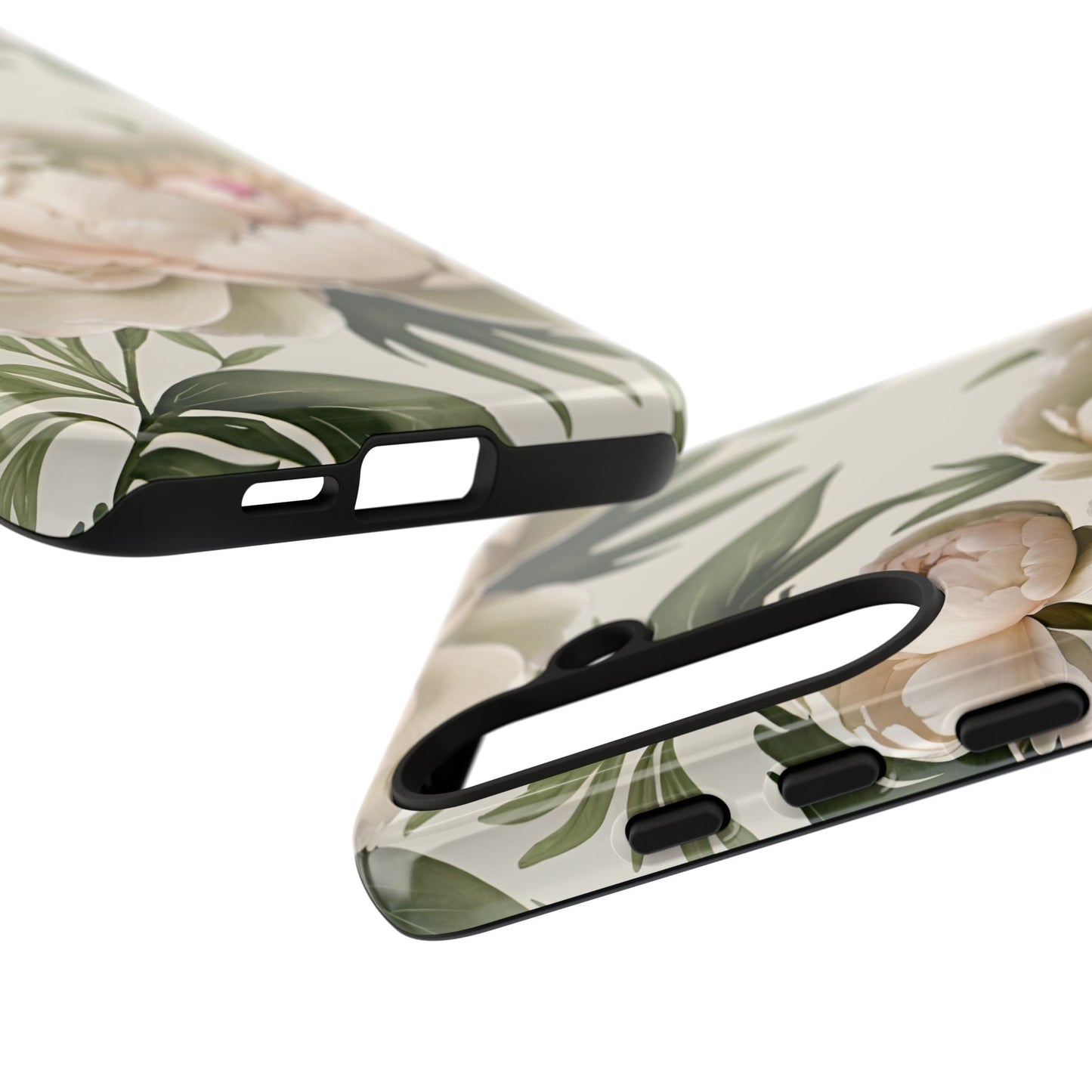 Watercolor Large Peonies Tough Cases