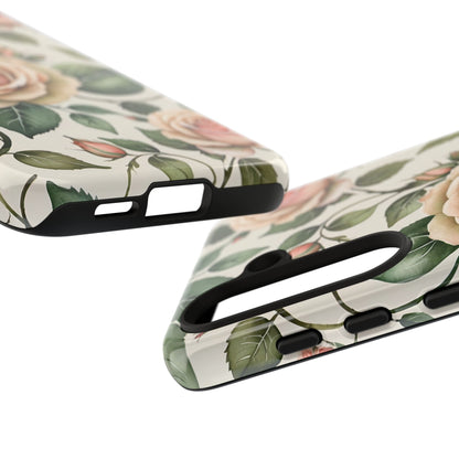 Watercolor Large Roses Tough Cases 2