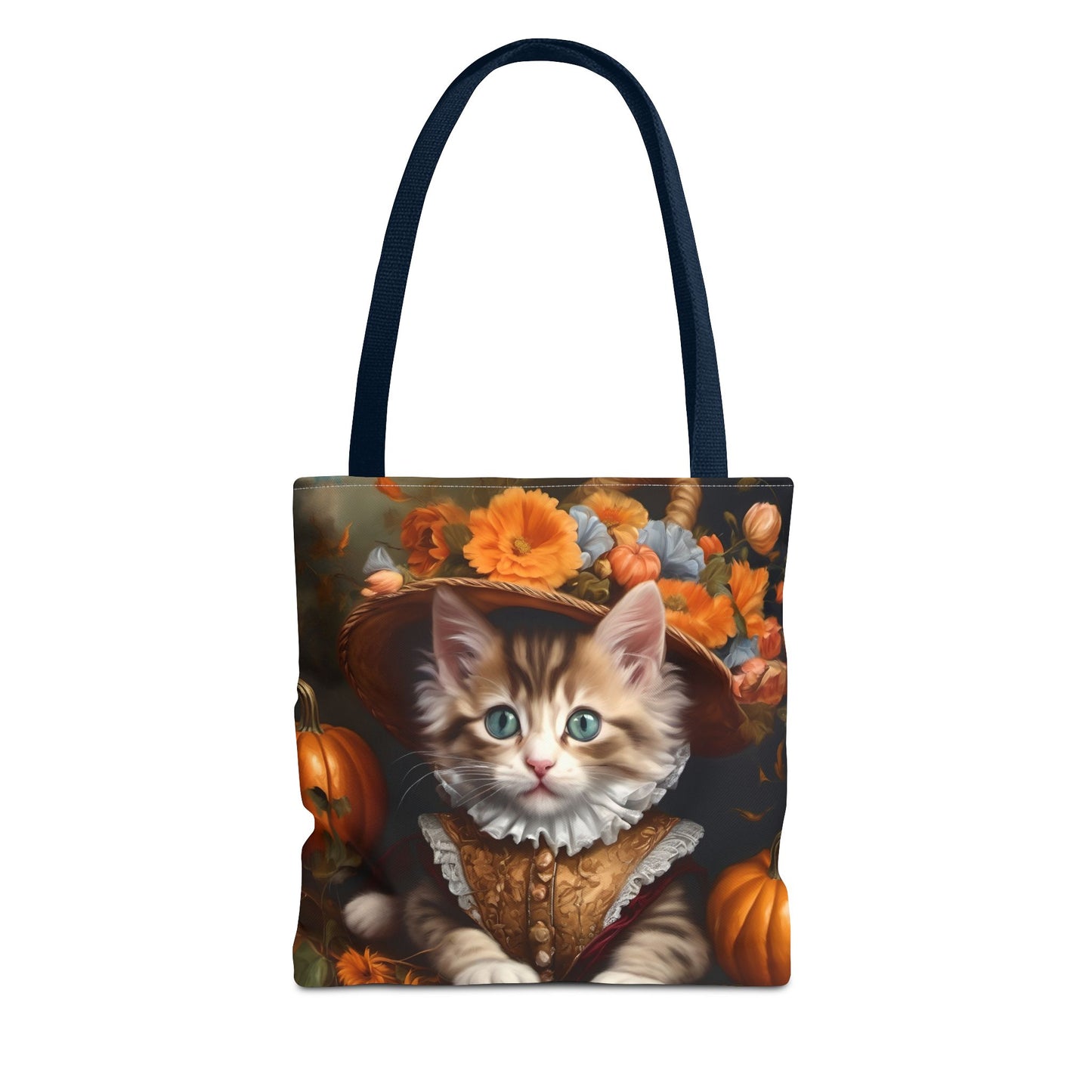 Halloween Rococo Kitten Tote