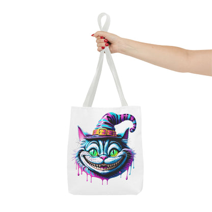 Halloween Cheshire Cat Tote Bag