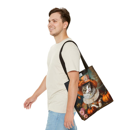 Halloween Rococo Cat Tote