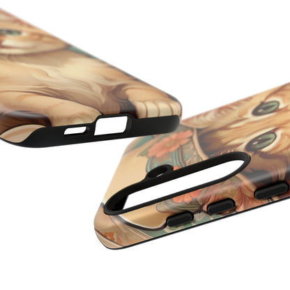 Alphonse Mucha Tough Phone Cases (A kitten)