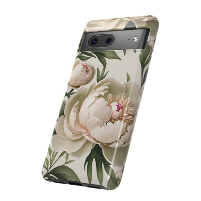 Watercolor Large Peonies Tough Cases