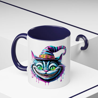 Halloween Cheshire Cat Coffee Mug (11, 15oz)