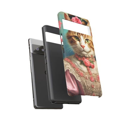 Rococo Cat Tough Phone Cases (A Queen 2)