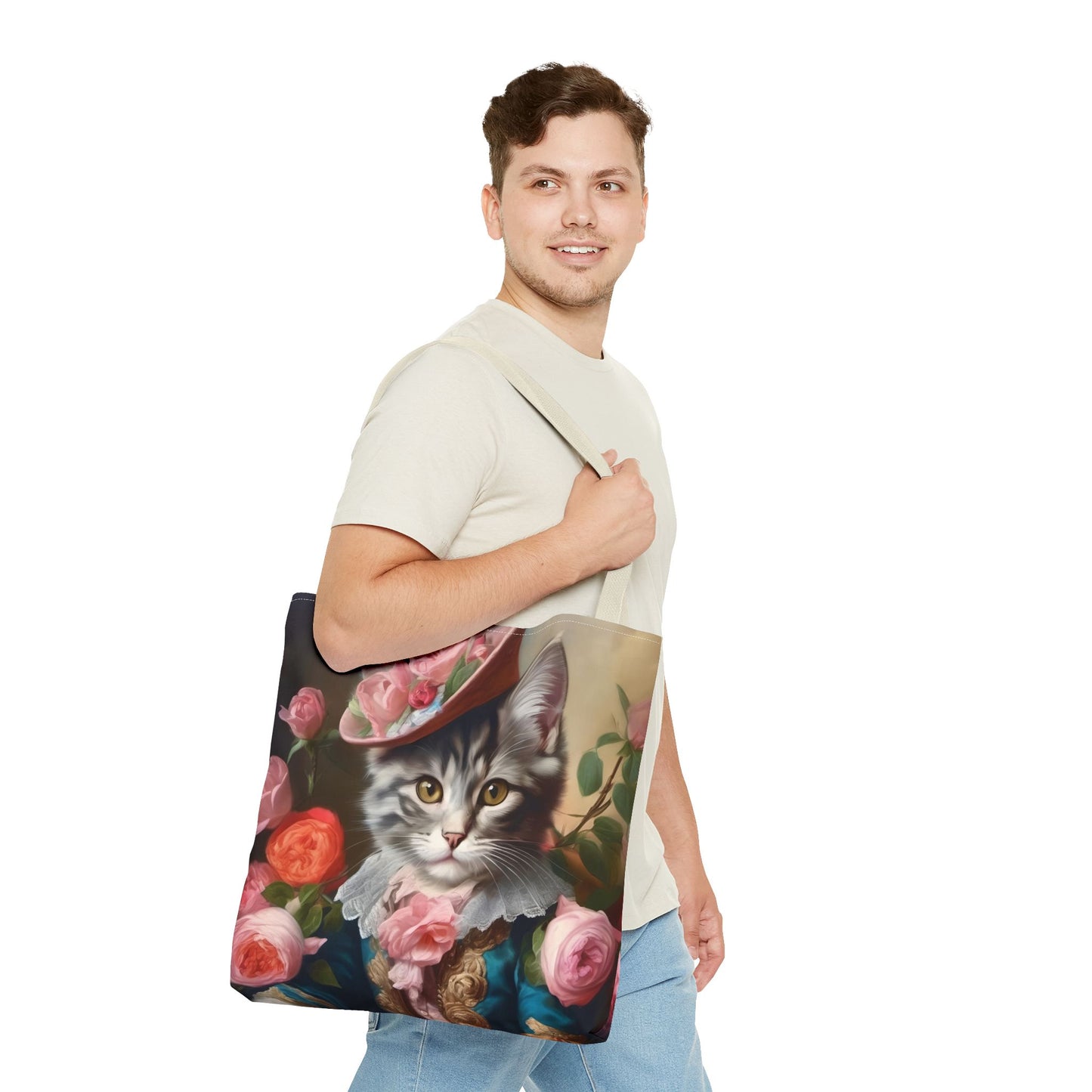 Rococo Cat Tote (A Kitten)