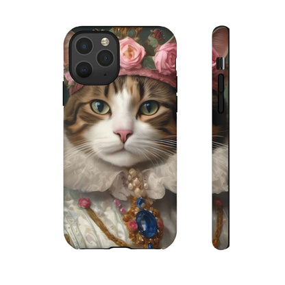 Rococo Cat Tough Phone Cases (A Queen)
