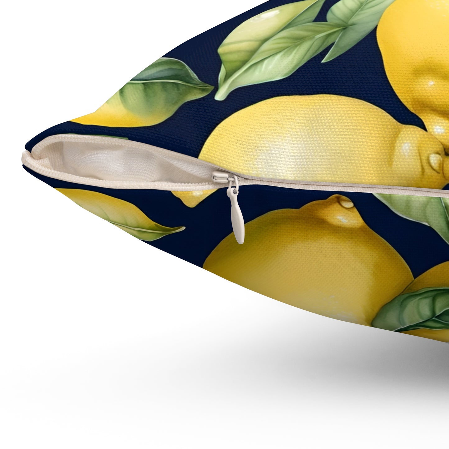 Rococo Lemons Square Pillow