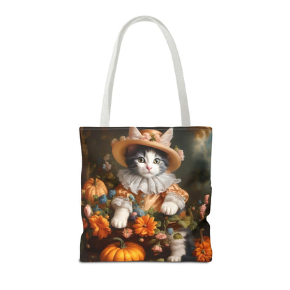 Halloween Rococo Kitten Tote