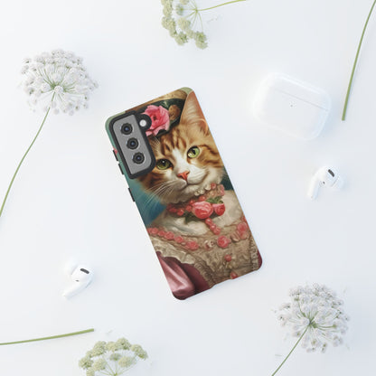 Rococo Cat Tough Phone Cases (A Queen 2)