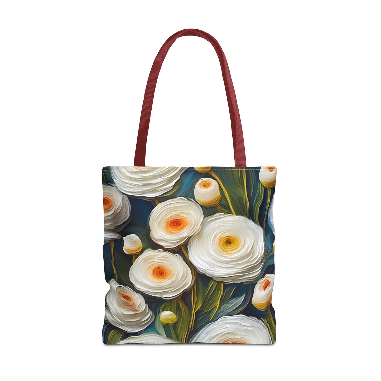 Vincent Van Gogh inspired White Ranunculus Tote Bag