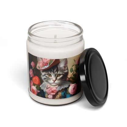 Rococo Cat Scented Soy Candle 2, 9oz