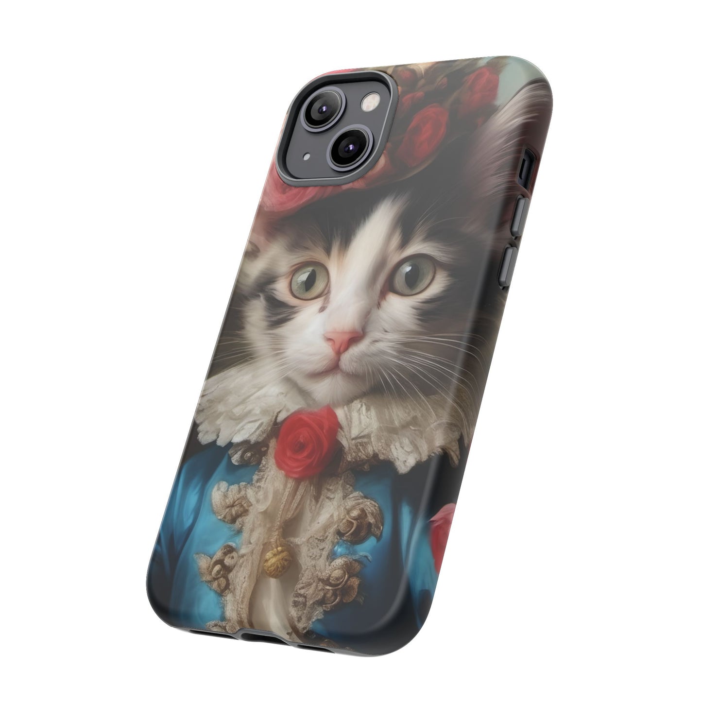 Rococo Cat Tough Phone Cases (A Kitten)