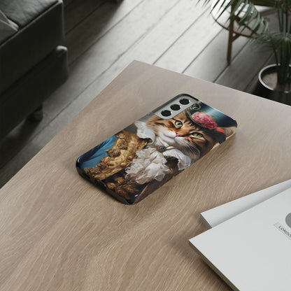 Rococo Cat Tough Phone Cases (A Gentleman)