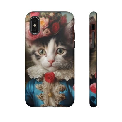 Rococo Cat Tough Phone Cases (A Kitten)