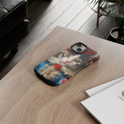 Rococo Cat Tough Phone Cases (A Kitten)